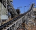 Pengangkut sabuk tambang industri untuk mengangkut Bijih Mineral Penghancur Batu